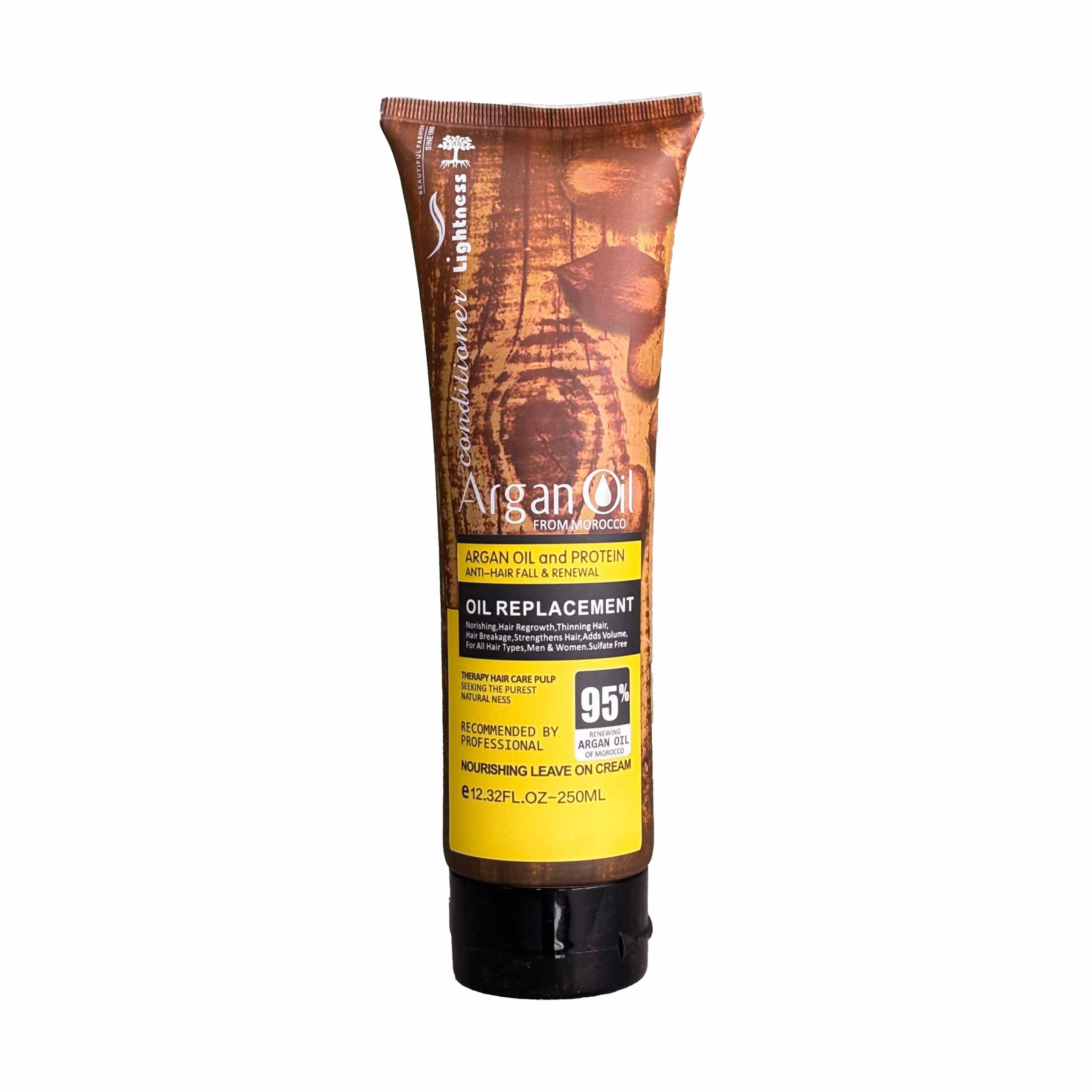 ماسک مو روغن آرگان لایتنس حاوی پروتئین Argan oil and Protein حجم 250 میلی لیتر اصل