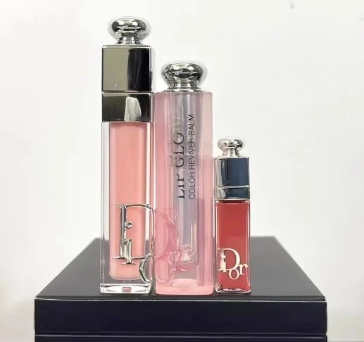 پک هدیه سه تکه دیور Dior Addict (لیپ گلو+برق لب+لیپ گلاس)